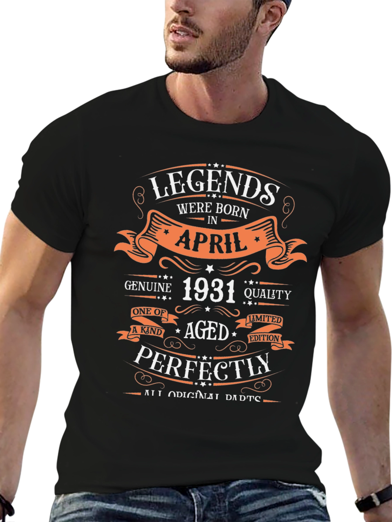 Legends Born in April 1931 Birthday T-Shirt