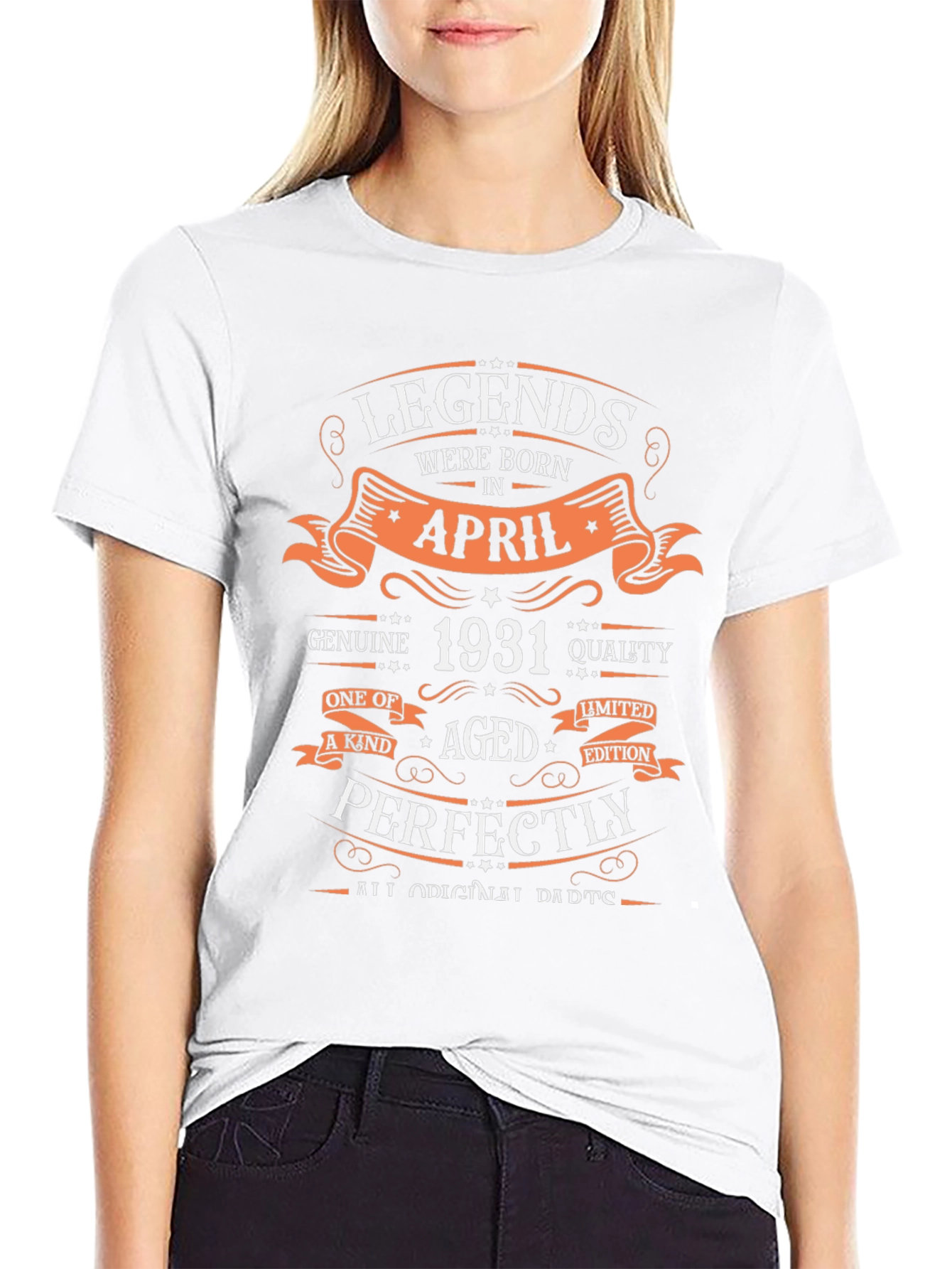 Legends Born in April 1931 Birthday T-Shirt