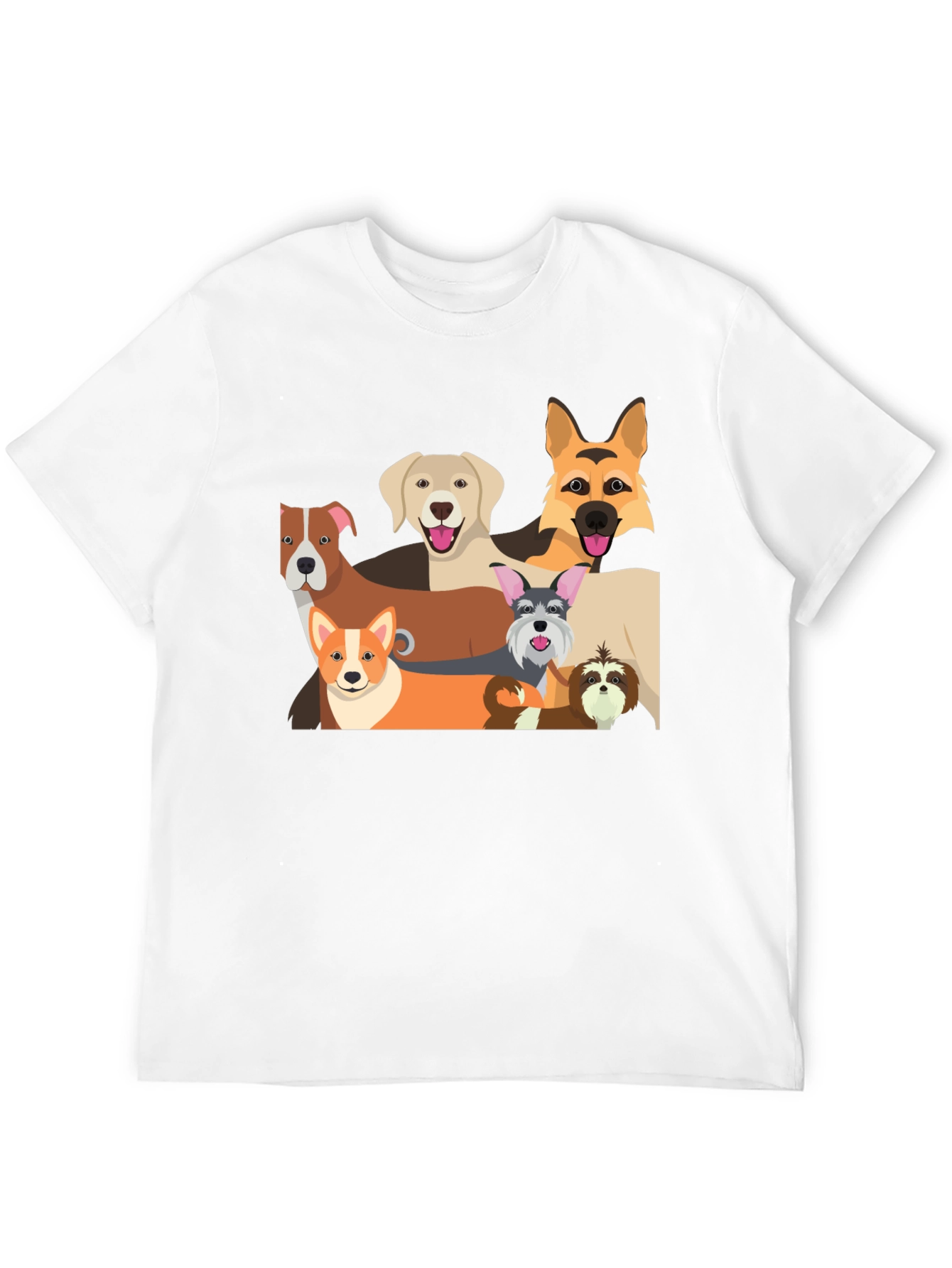 Dog Breed Graphic T-Shirt - Pet Lover Tee