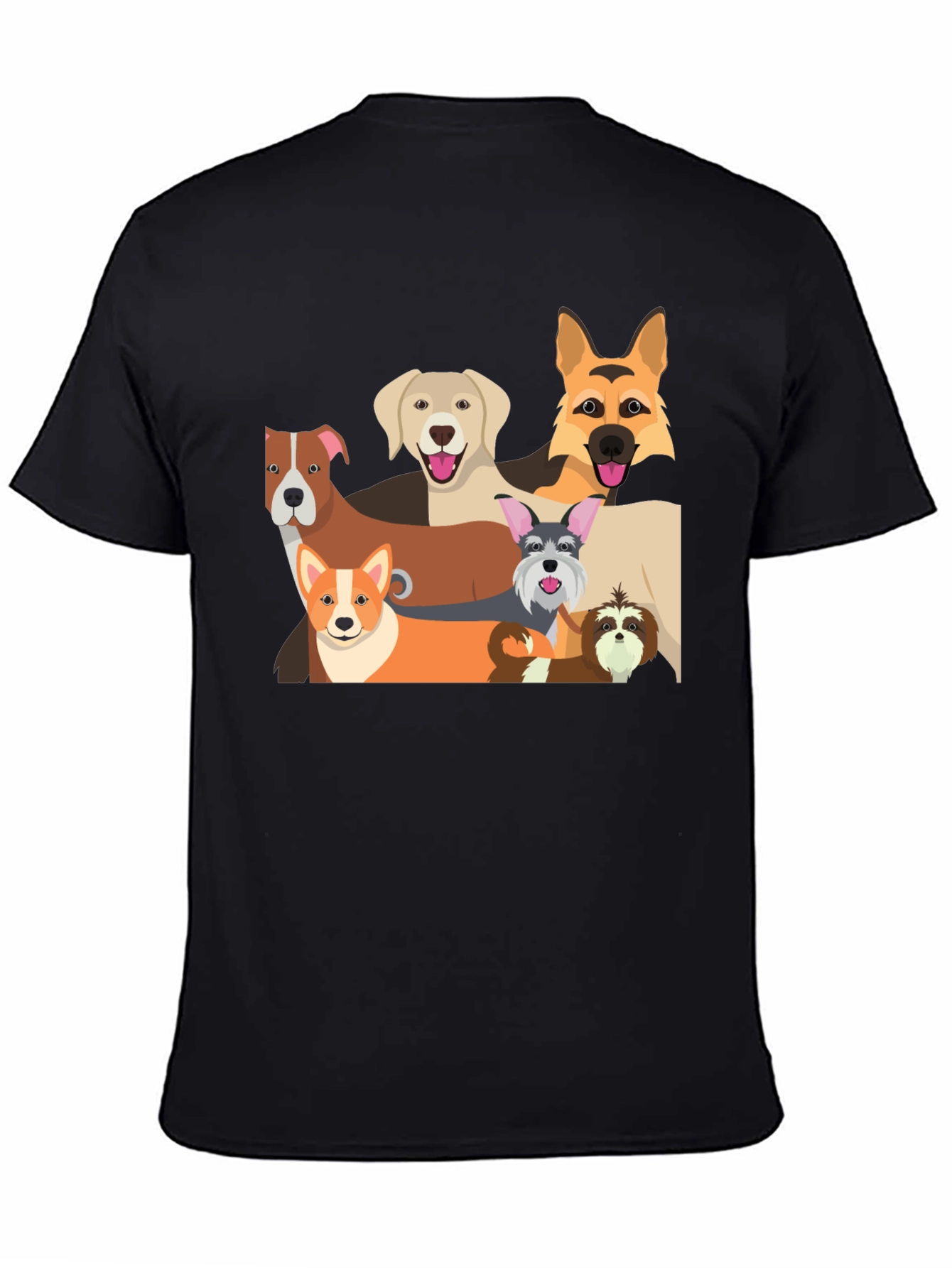 Dog Breed Graphic T-Shirt - Pet Lover Tee