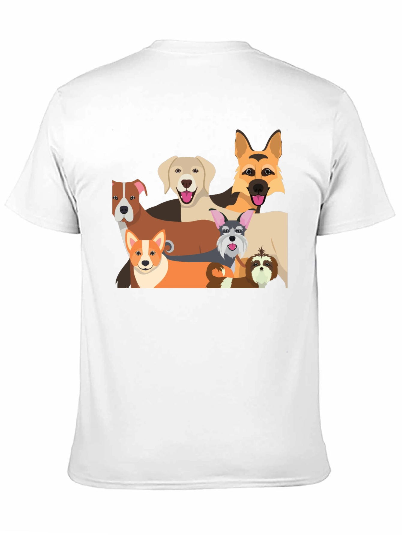 Dog Breed Graphic T-Shirt - Pet Lover Tee