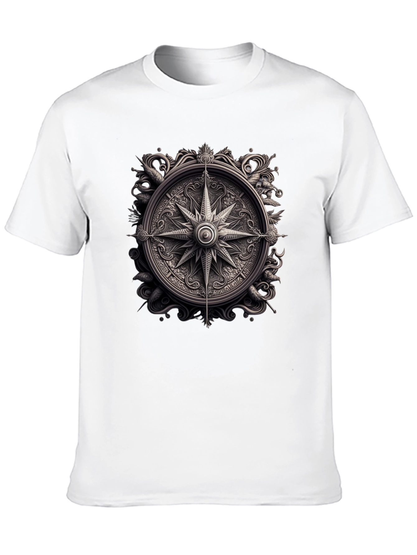 Nautical Compass Graphic Tee