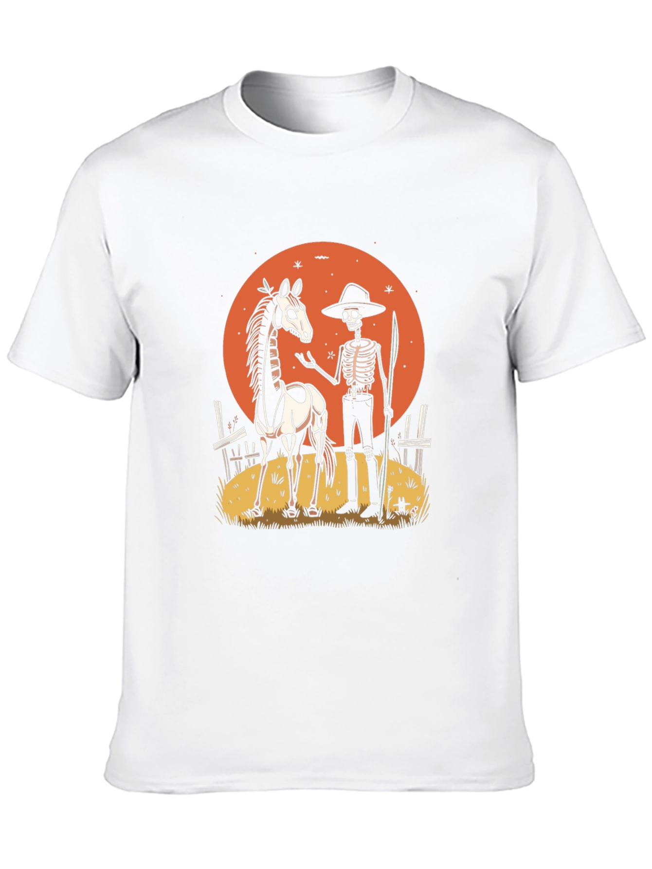 Skeleton Cowboy Graphic Tee
