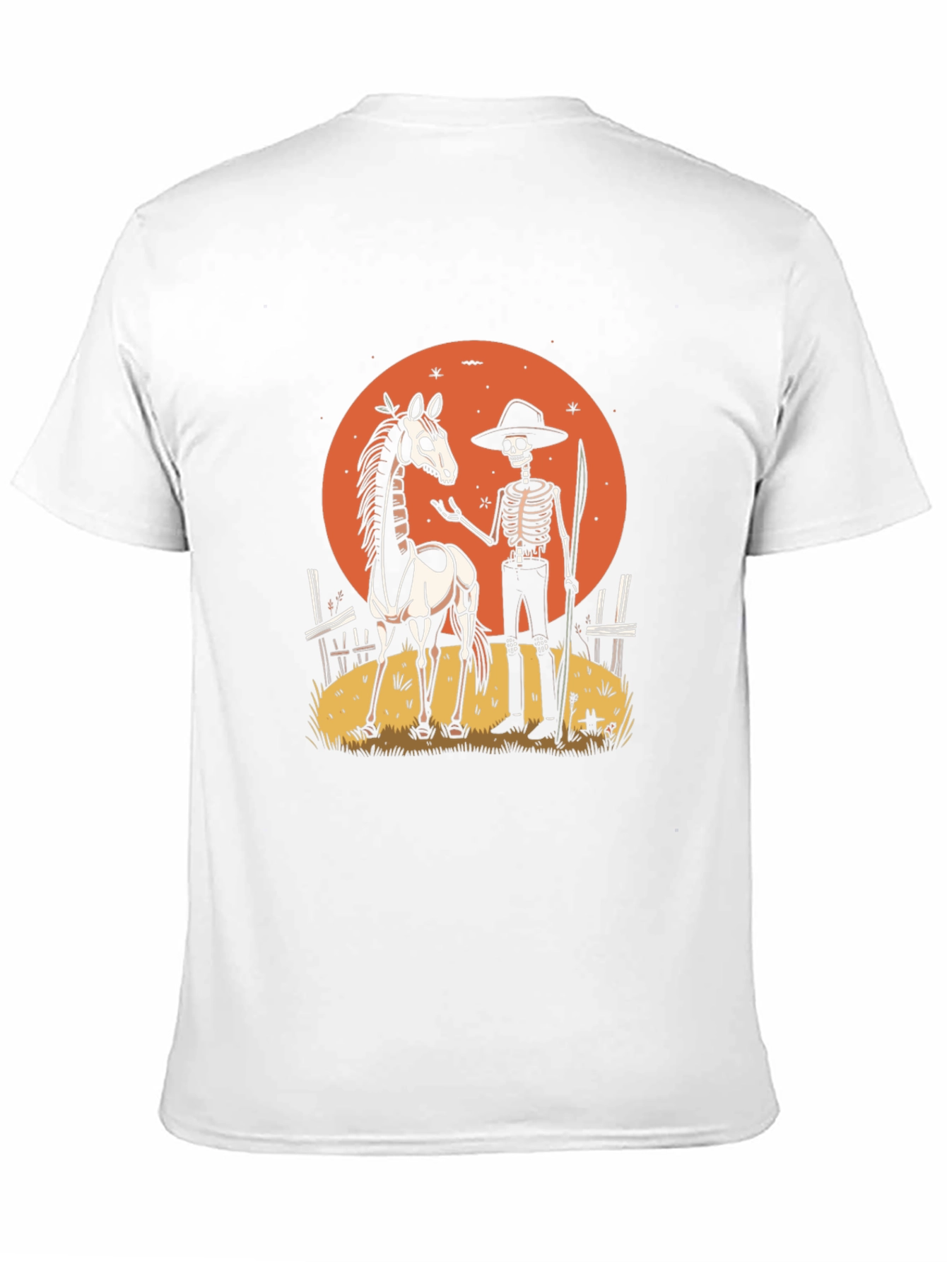 Skeleton Cowboy Graphic Tee