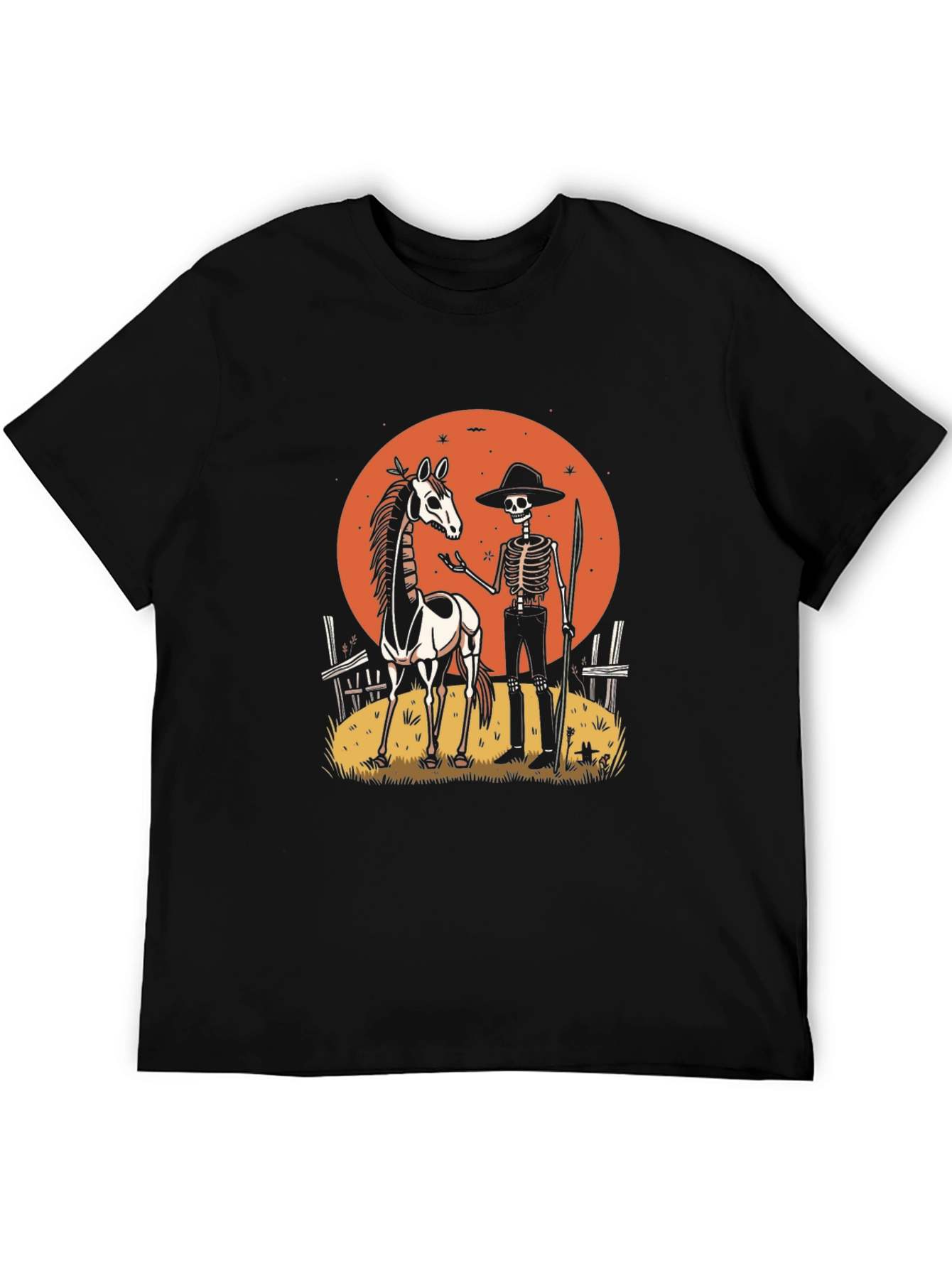 Skeleton Cowboy Graphic Tee