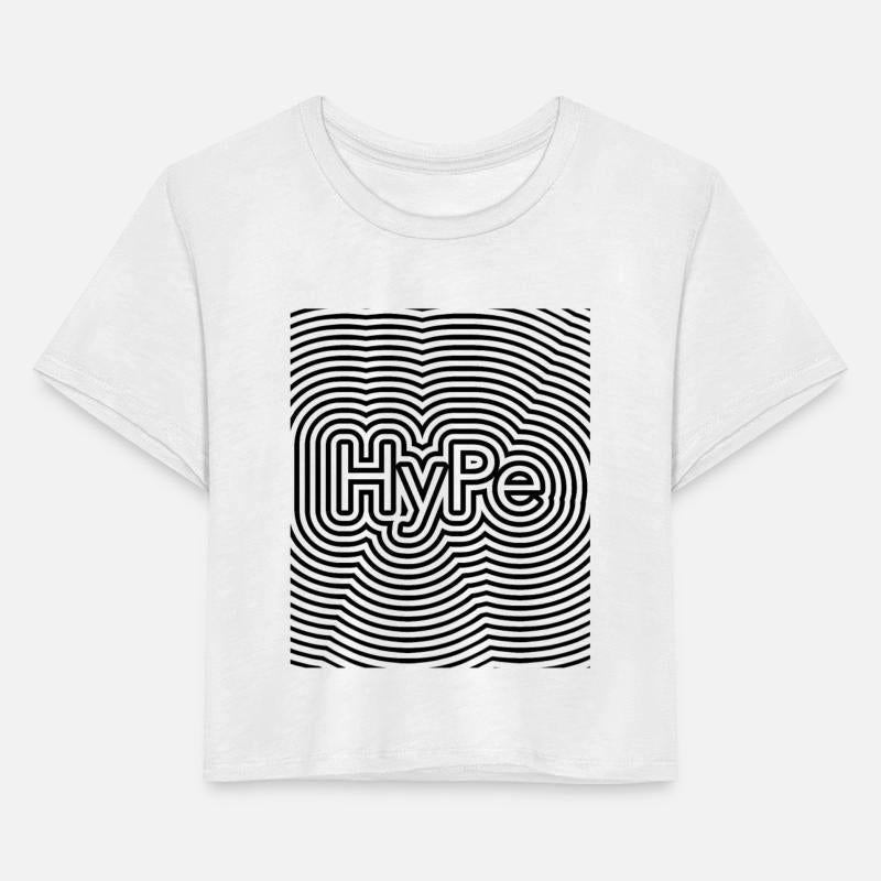 Hype optical illusion op art black lines