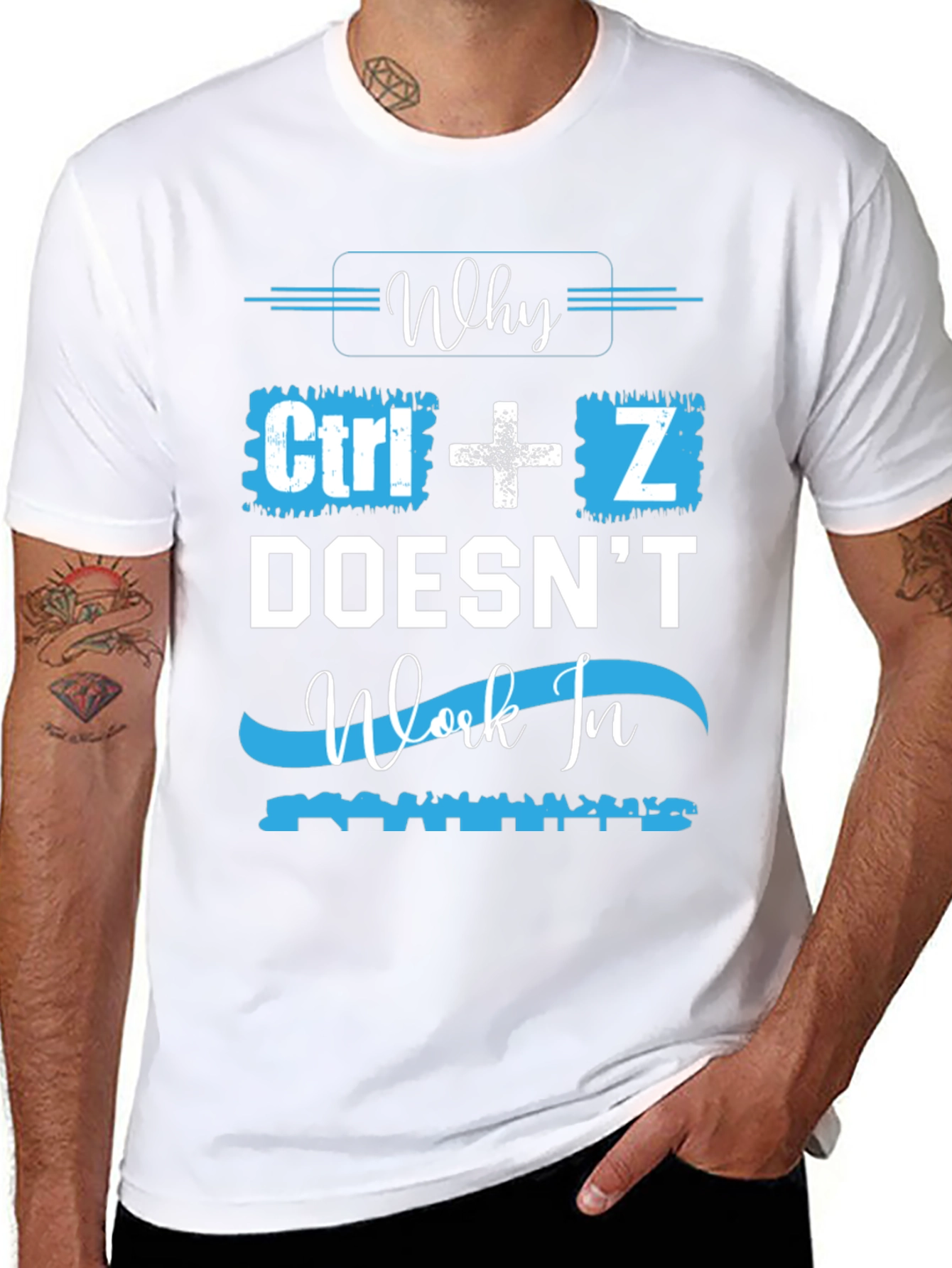 Ctrl+Z T-Shirt - Programmer Humor Tee