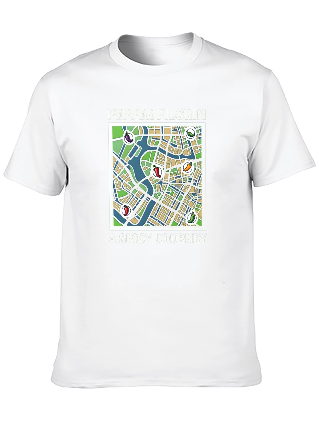Pepper Pilgrim T-Shirt - A Spicy Journey