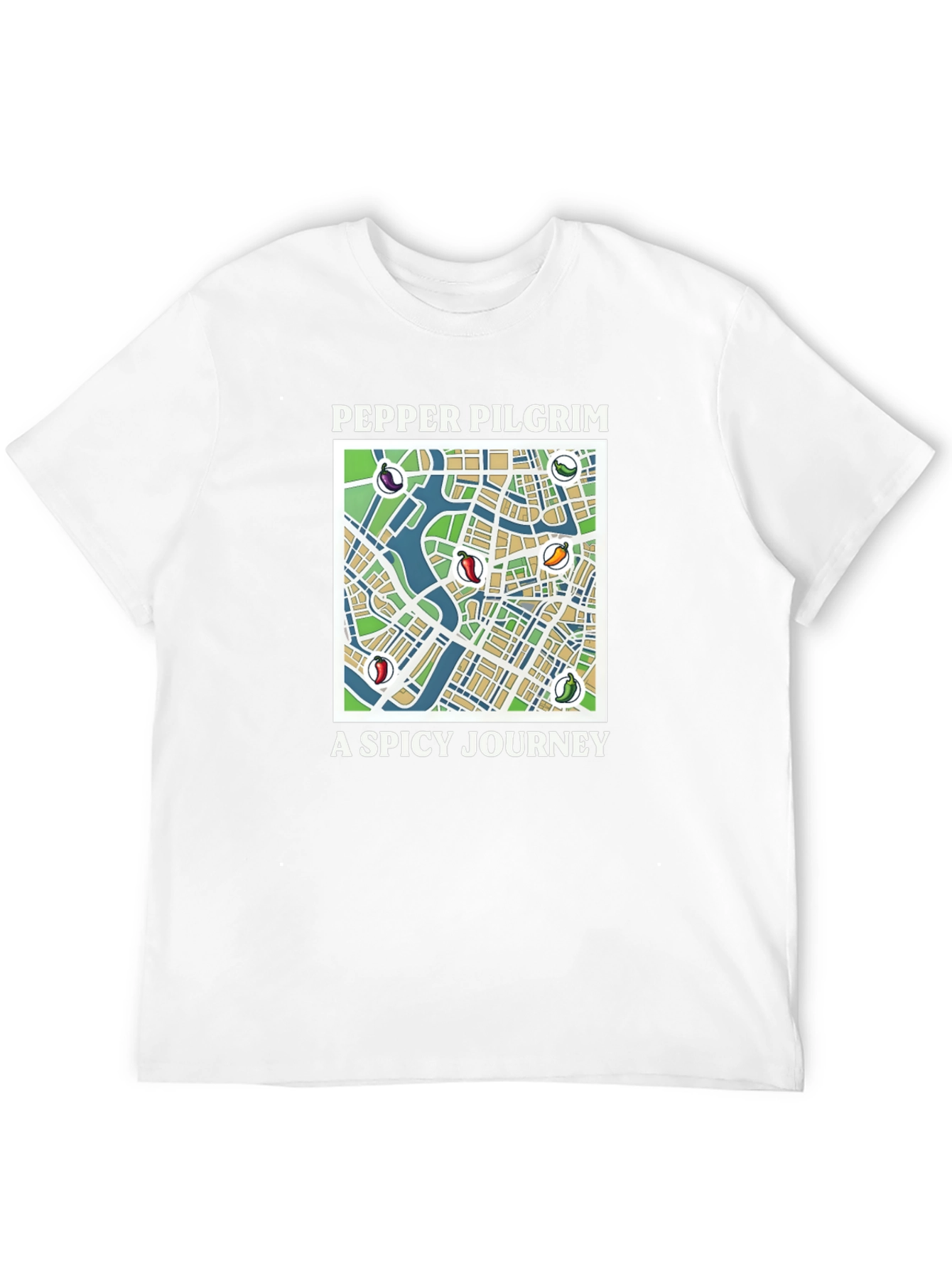 Pepper Pilgrim T-Shirt - A Spicy Journey