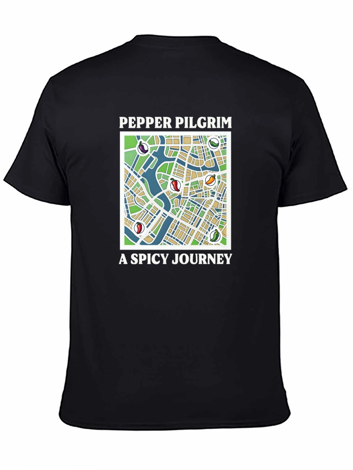 Pepper Pilgrim T-Shirt - A Spicy Journey