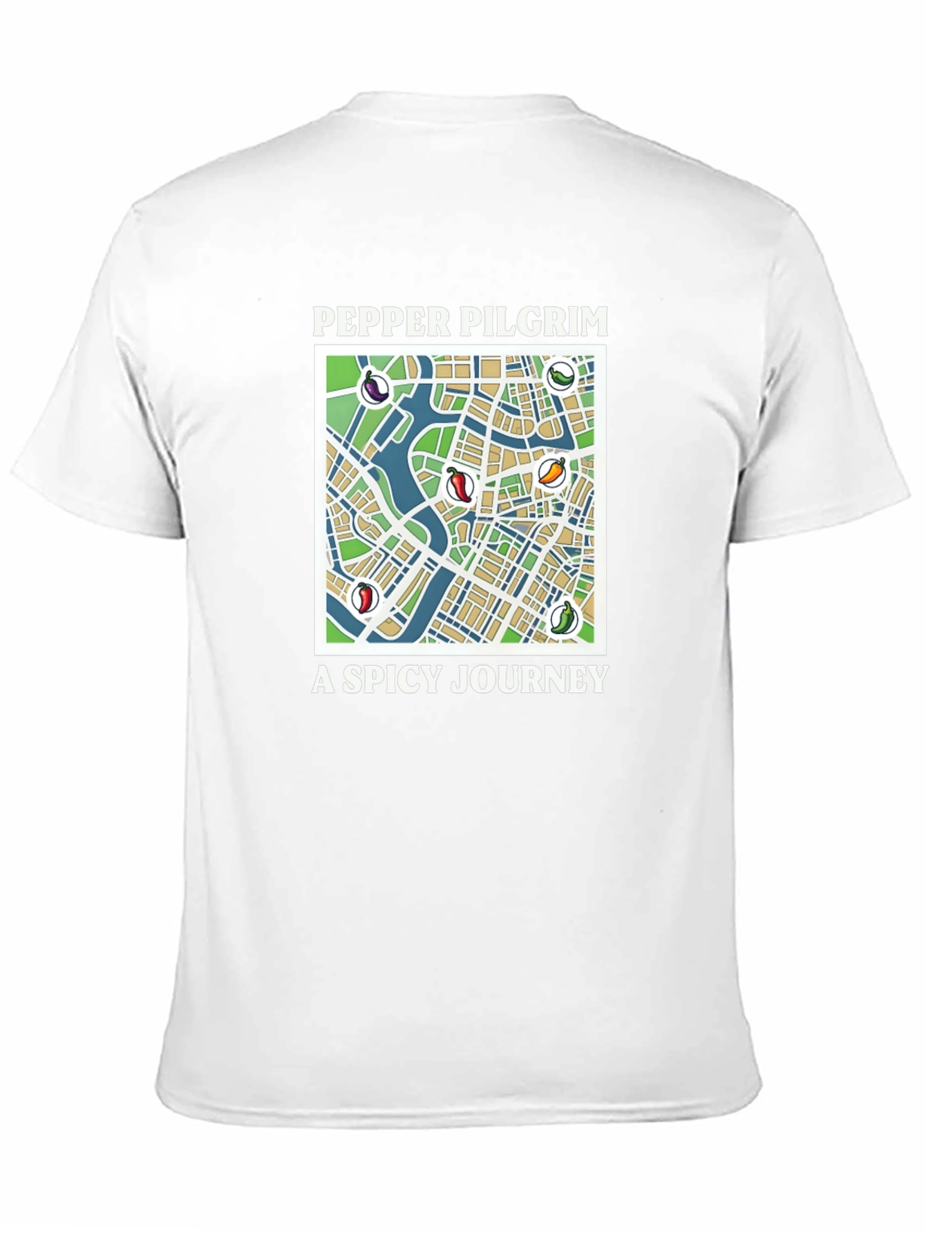 Pepper Pilgrim T-Shirt - A Spicy Journey