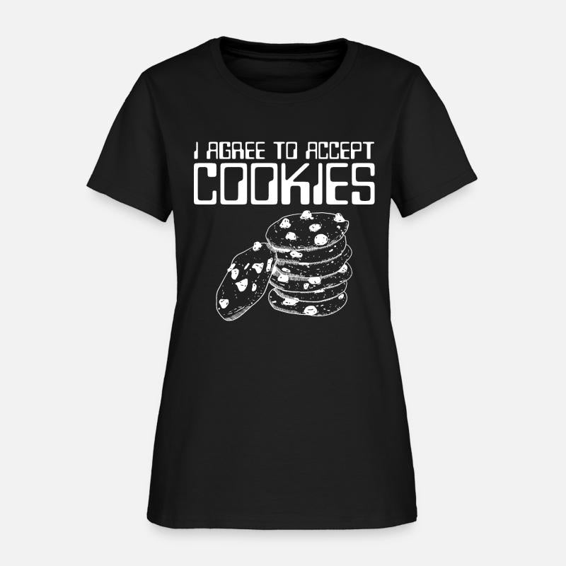I Agree To Accept Cookies Funny Gift I Love Cookie