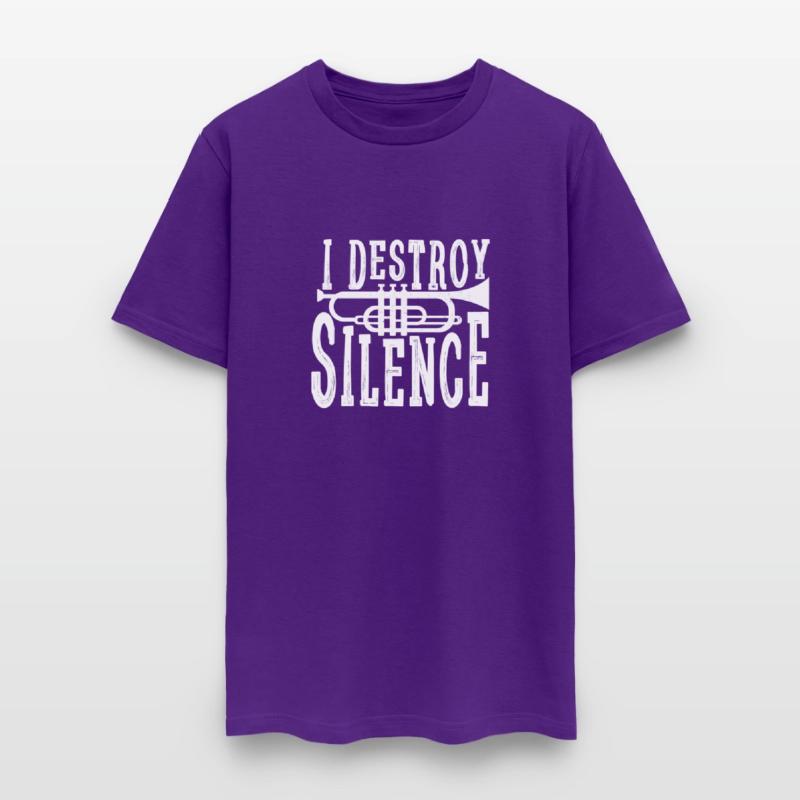 I Destroy Silence Marching Band Trumpet For