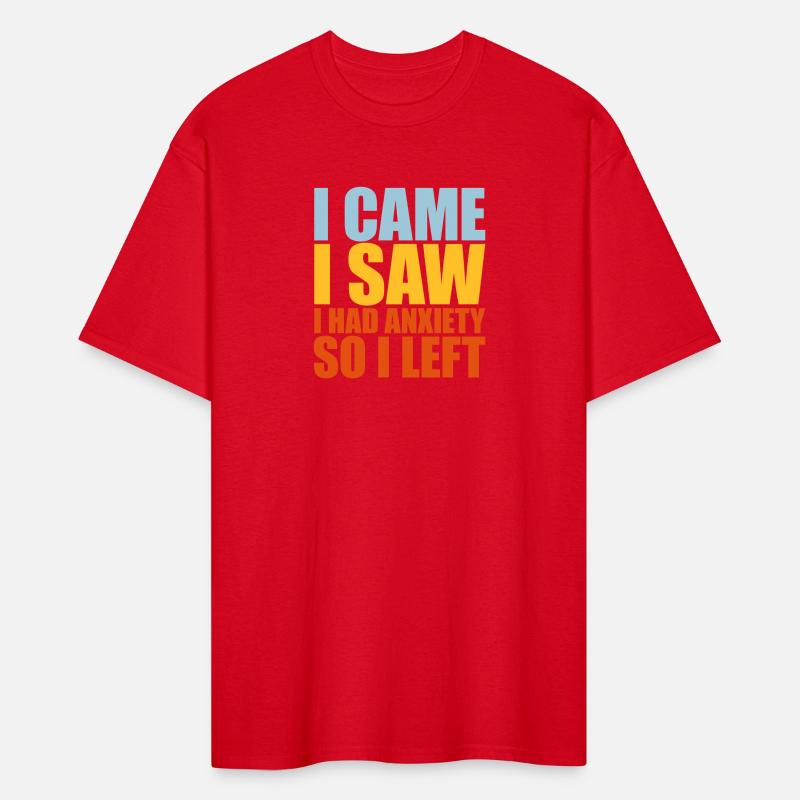 I had anxiety saying