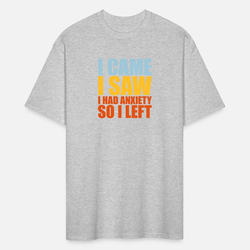 I had anxiety saying