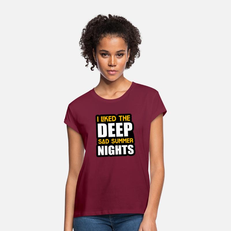 I LIKED THE DEEP, SAD SUMMER NIGHTS TSHIRT SHIRT