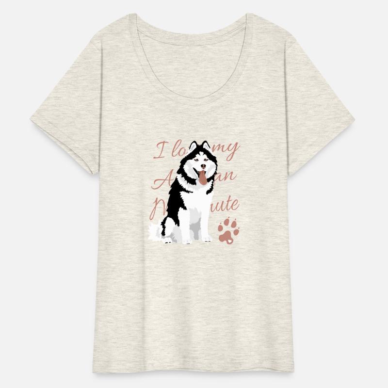 I Love My Alaskan Malamute Dog