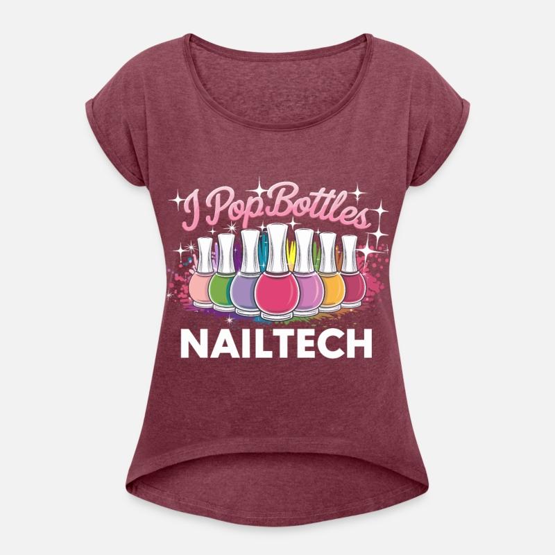 I Pop Bottles Nailtech for a Beautician