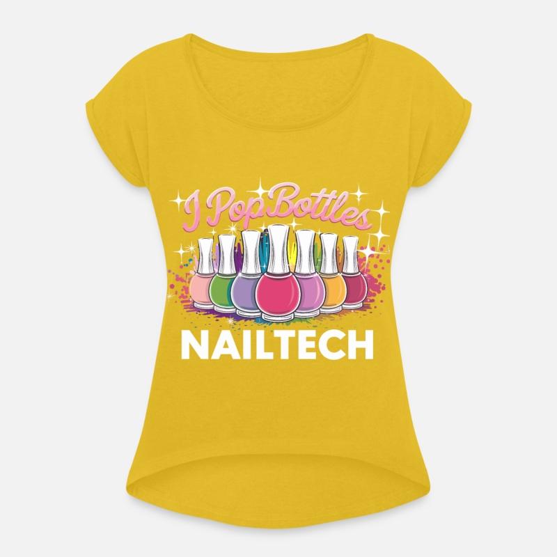 I Pop Bottles Nailtech for a Beautician