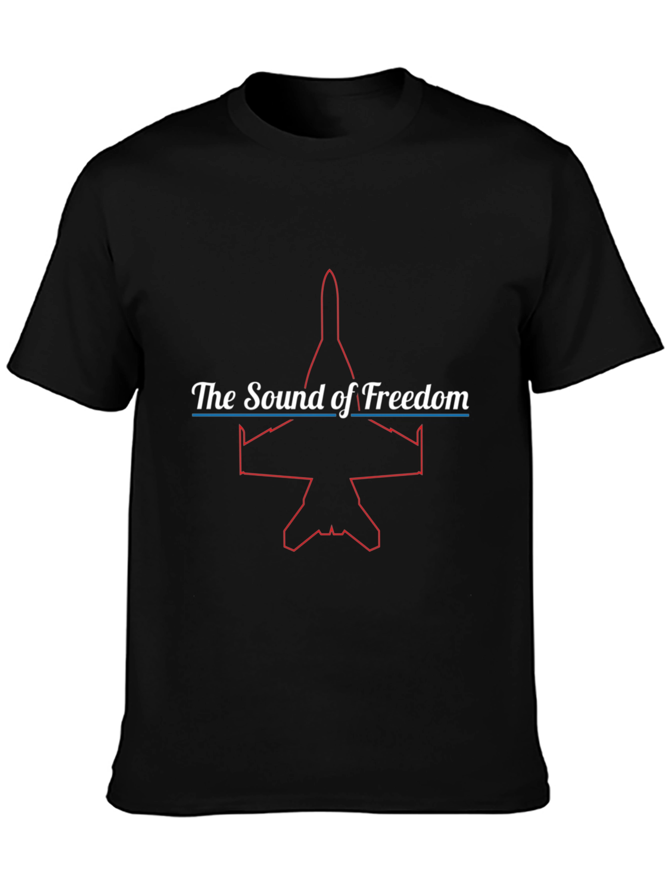 Sound of Freedom Jet Graphic T-Shirt