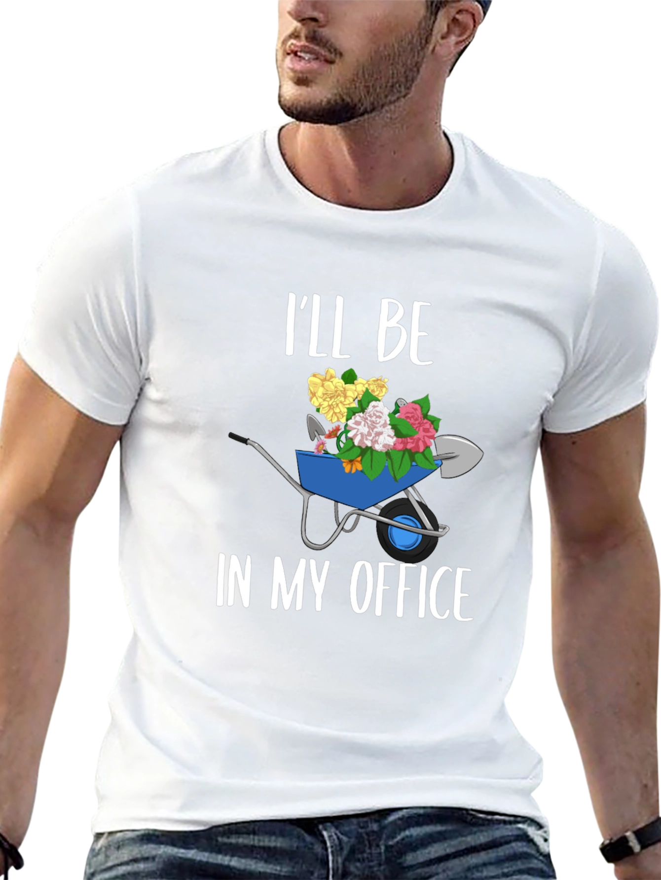 Gardening Humor T-Shirt: Ill Be In My Office