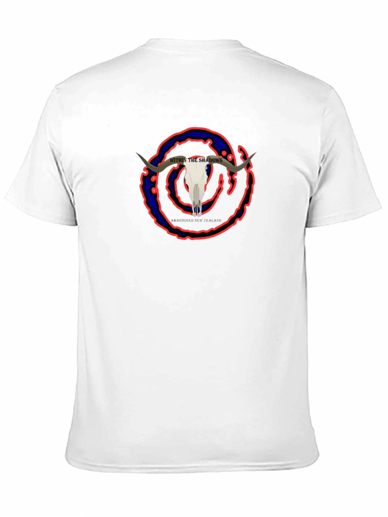 Shadows Bull Skull Graphic Tee