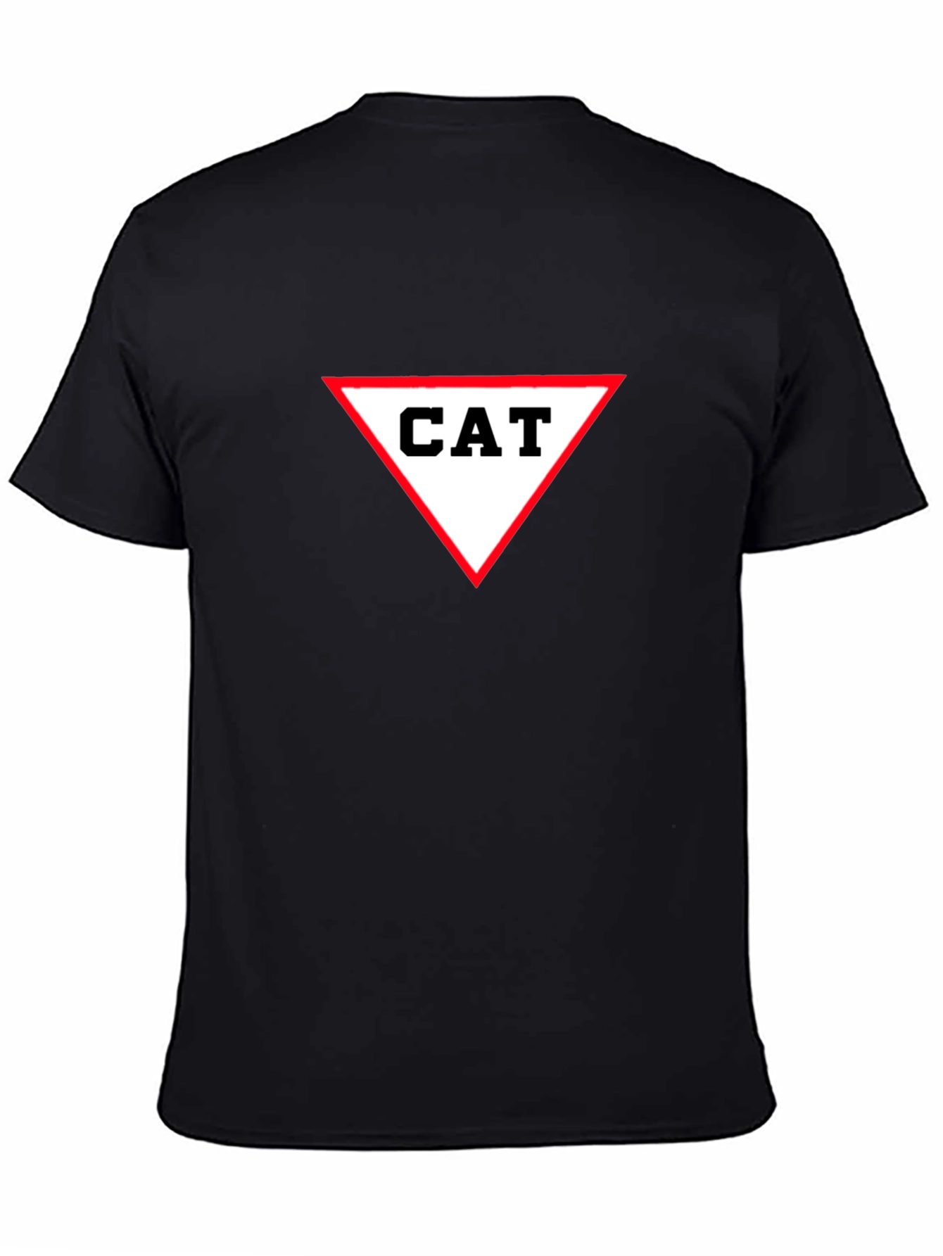 CAT Triangle Graphic T-Shirt - Unisex