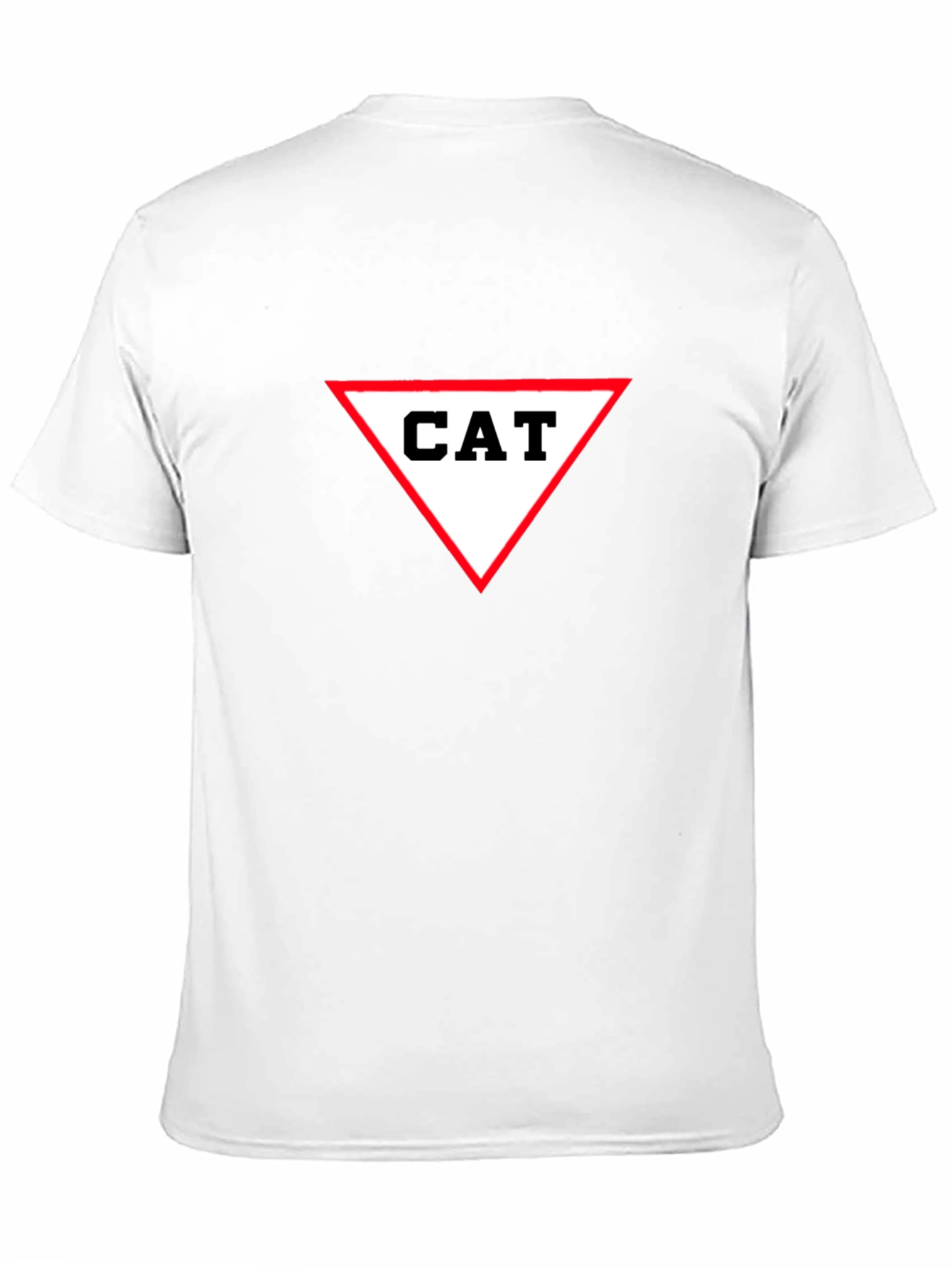 CAT Triangle Graphic T-Shirt - Unisex