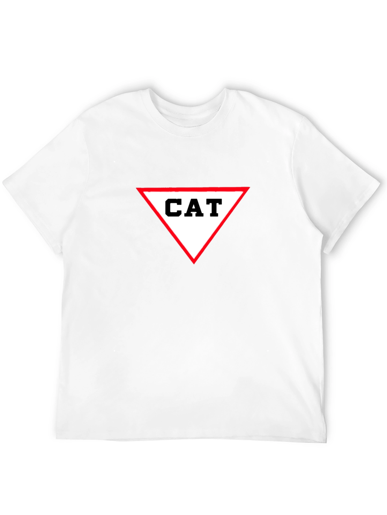 CAT Triangle Graphic T-Shirt - Unisex