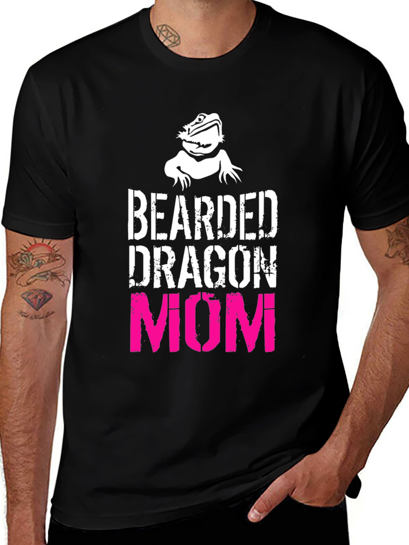 Bearded Dragon Mom T-Shirt - Pet Lover Apparel