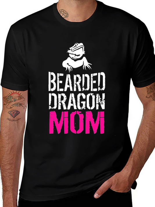 Bearded Dragon Mom T-Shirt - Pet Lover Apparel