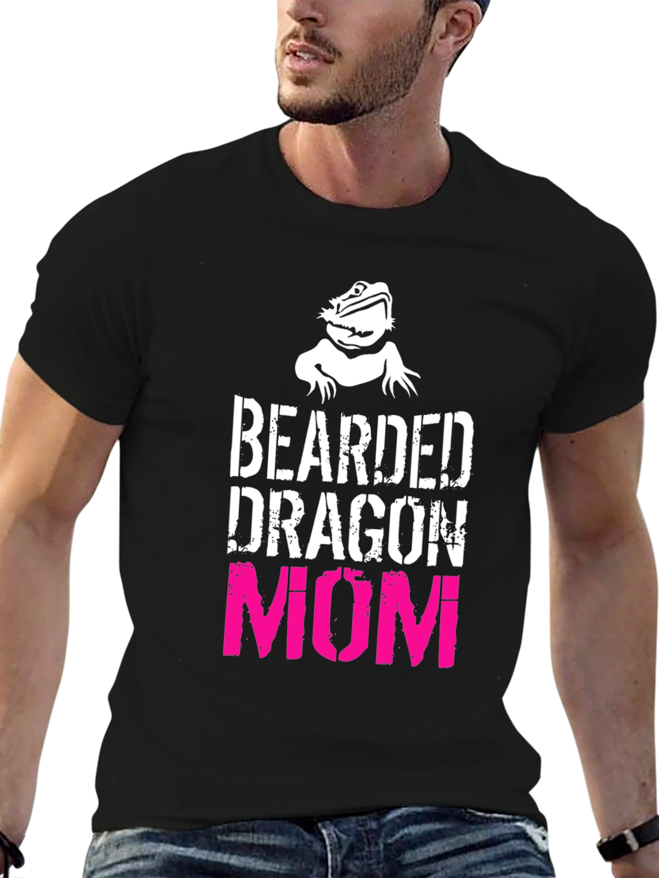 Bearded Dragon Mom T-Shirt - Pet Lover Apparel