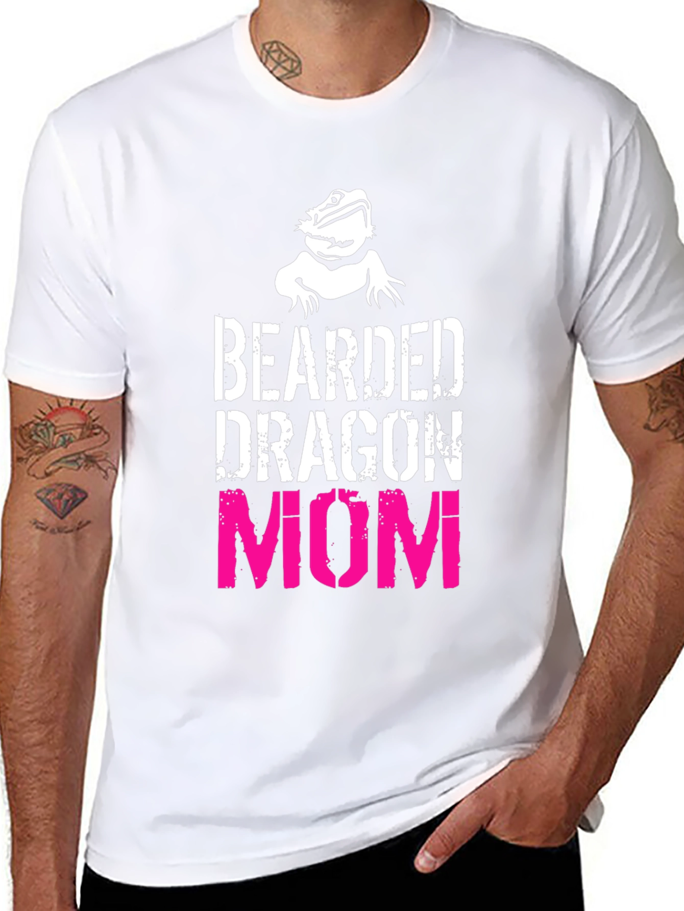 Bearded Dragon Mom T-Shirt - Pet Lover Apparel