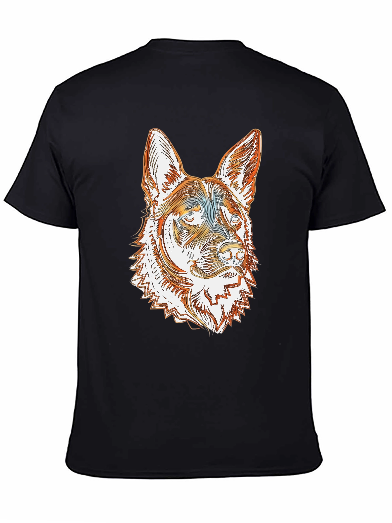 German Shepherd Dog Graphic T-Shirt