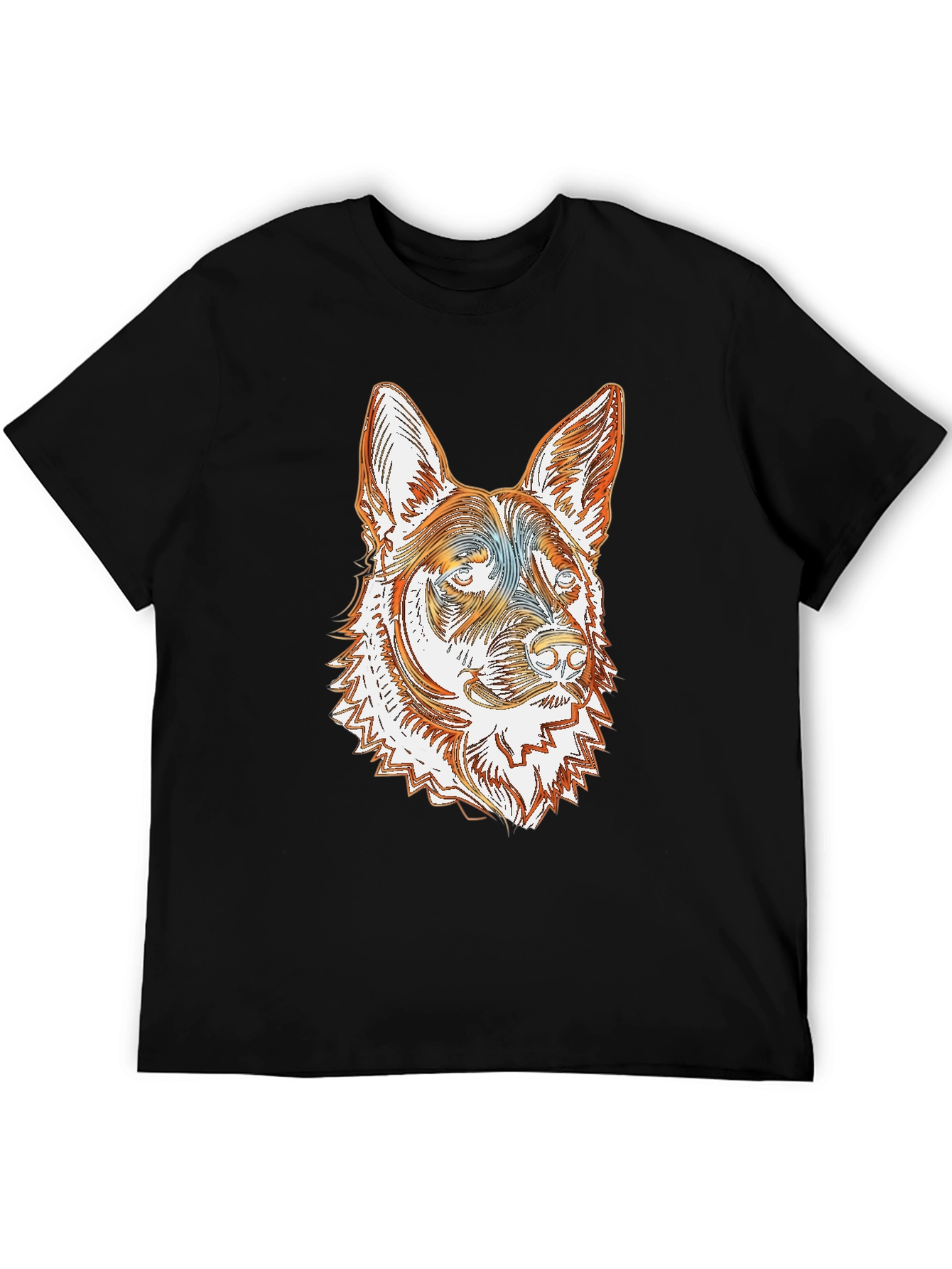German Shepherd Dog Graphic T-Shirt
