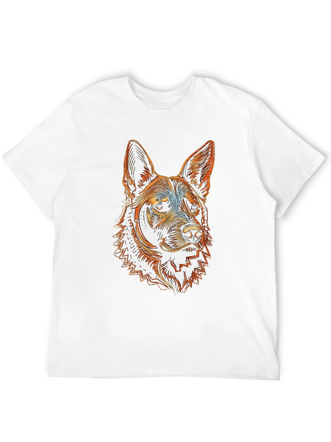 German Shepherd Dog Graphic T-Shirt