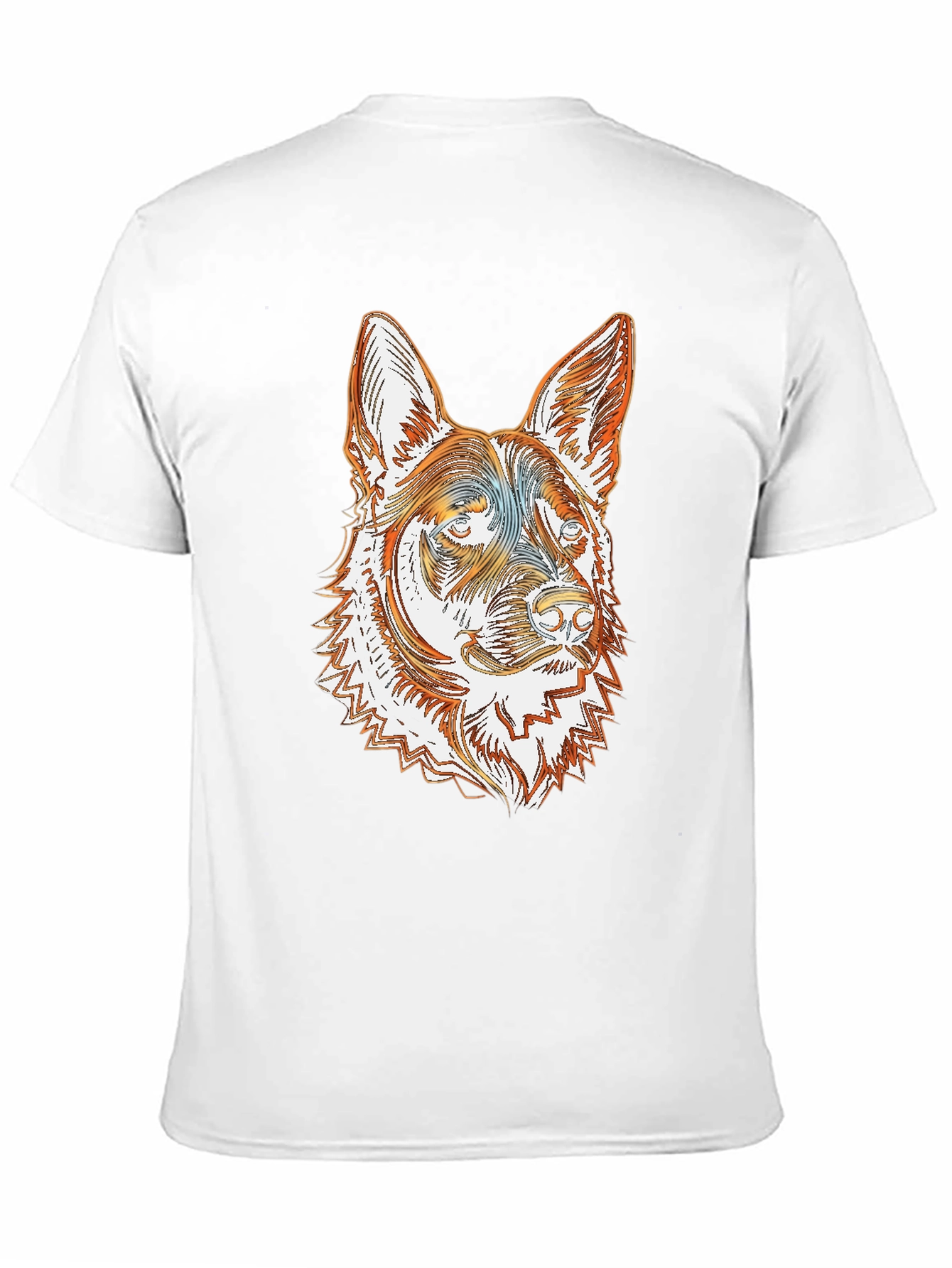 German Shepherd Dog Graphic T-Shirt