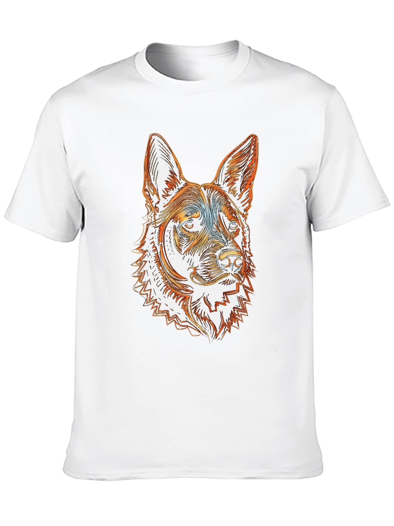 German Shepherd Dog Graphic T-Shirt