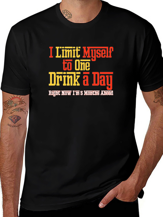 Funny Drinking Slogan T-Shirt