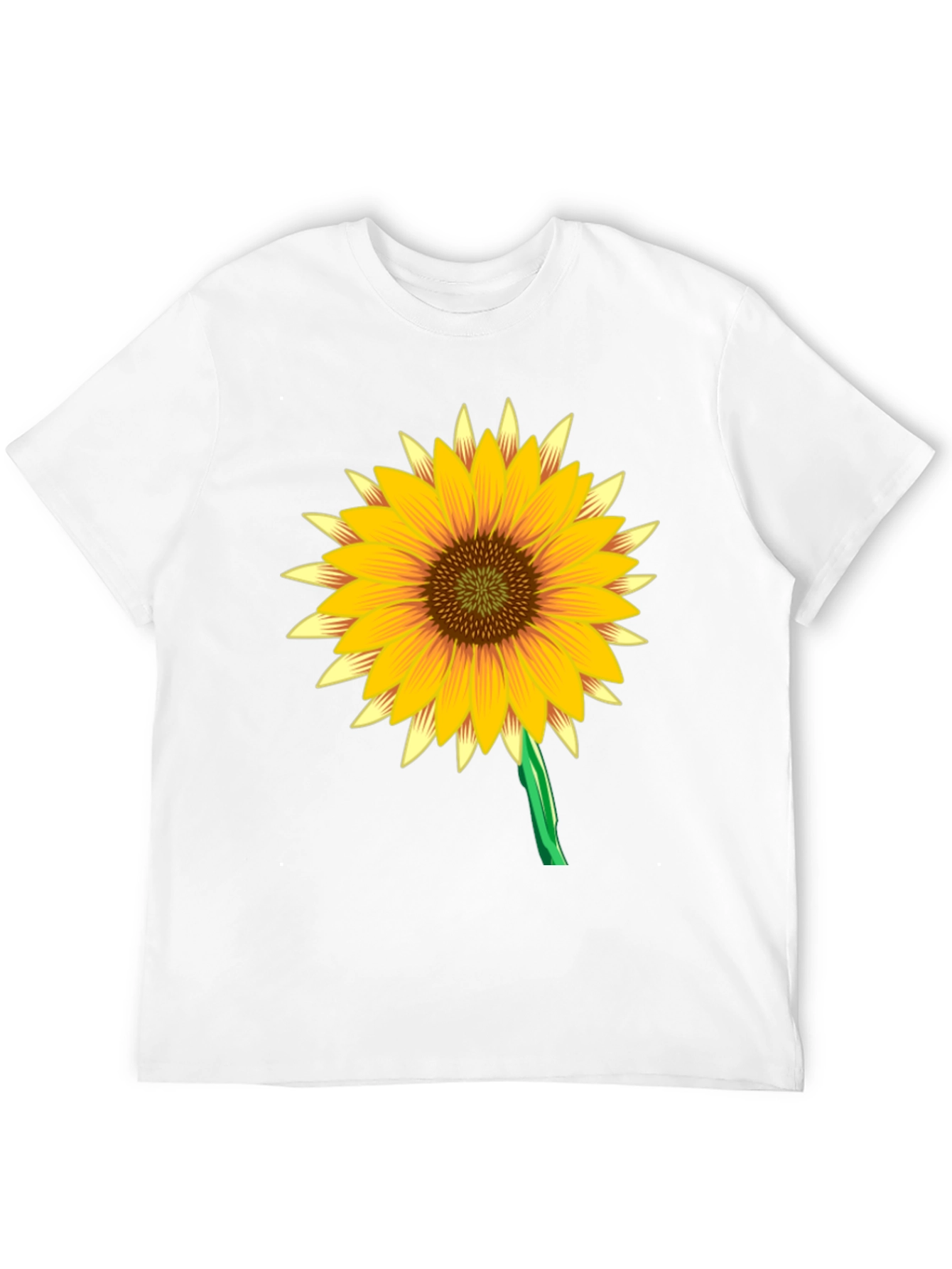 Sunflower Graphic Black Tee Shirt