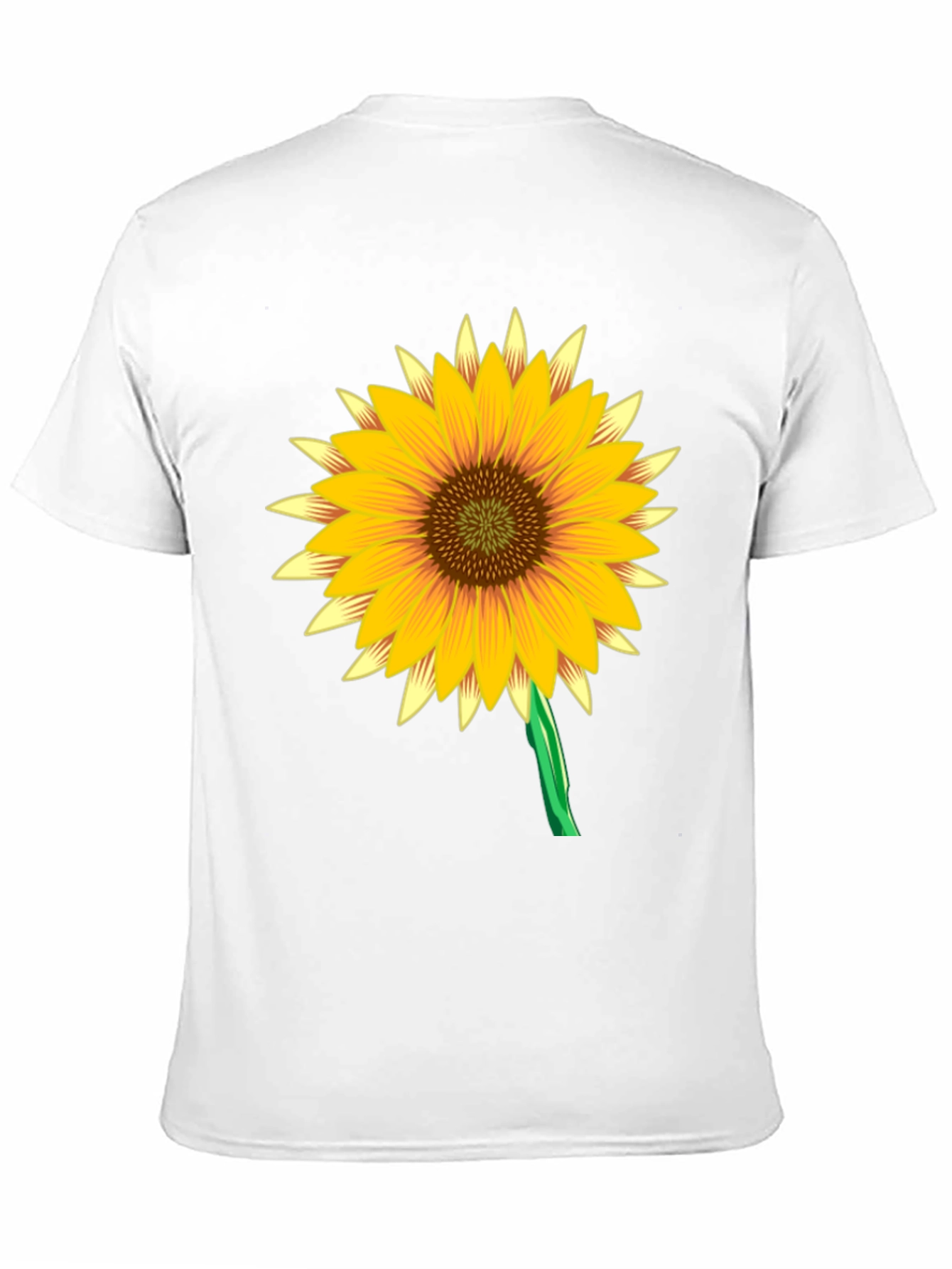 Sunflower Graphic Black Tee Shirt