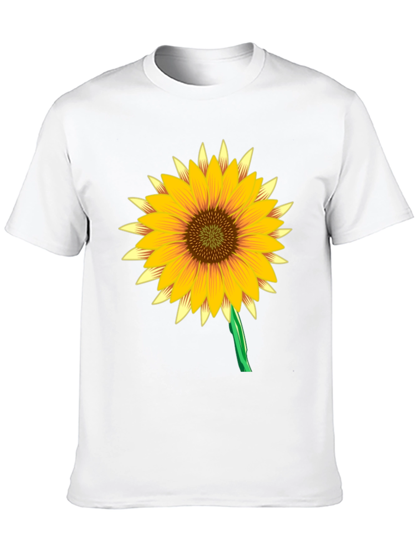 Sunflower Graphic Black Tee Shirt
