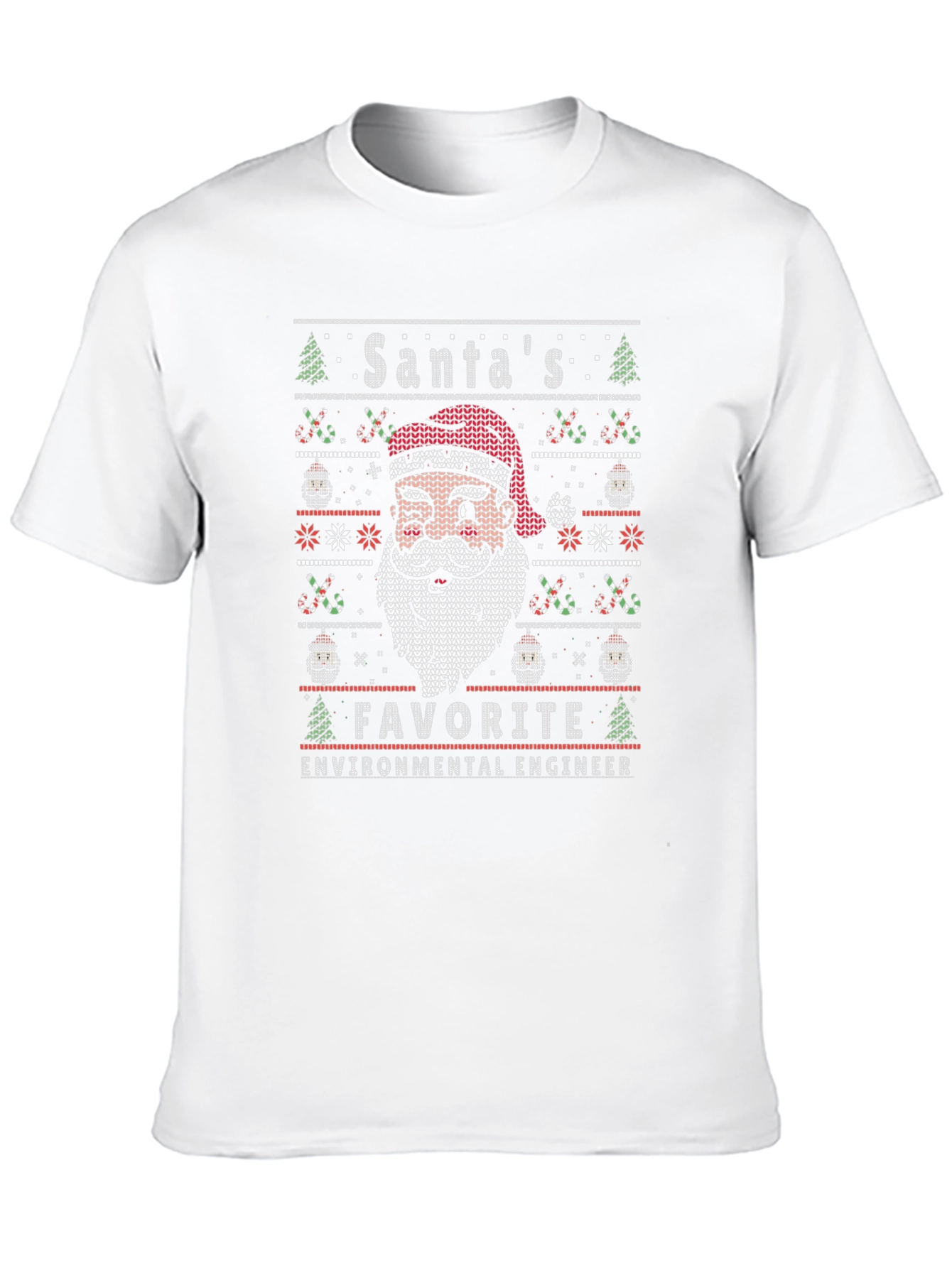 Santas Favorite Environmental Engineer T-Shirt