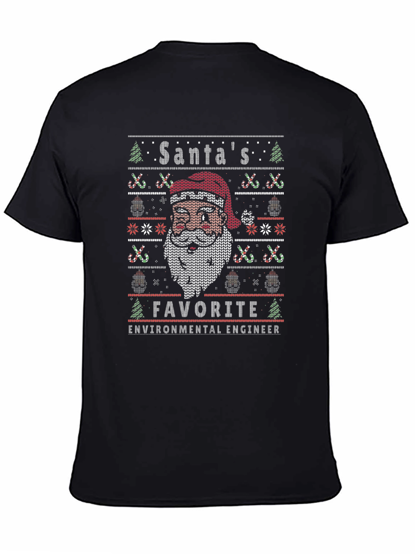 Santas Favorite Environmental Engineer T-Shirt