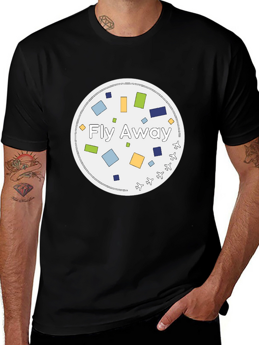 Fly Away Black T-Shirt - Dreamers Tee