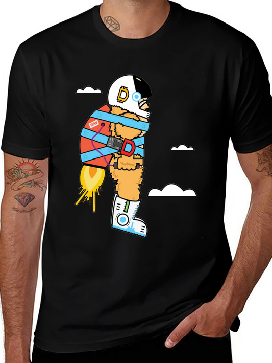 Astronaut Ape T-Shirt - Unique Graphic Tee