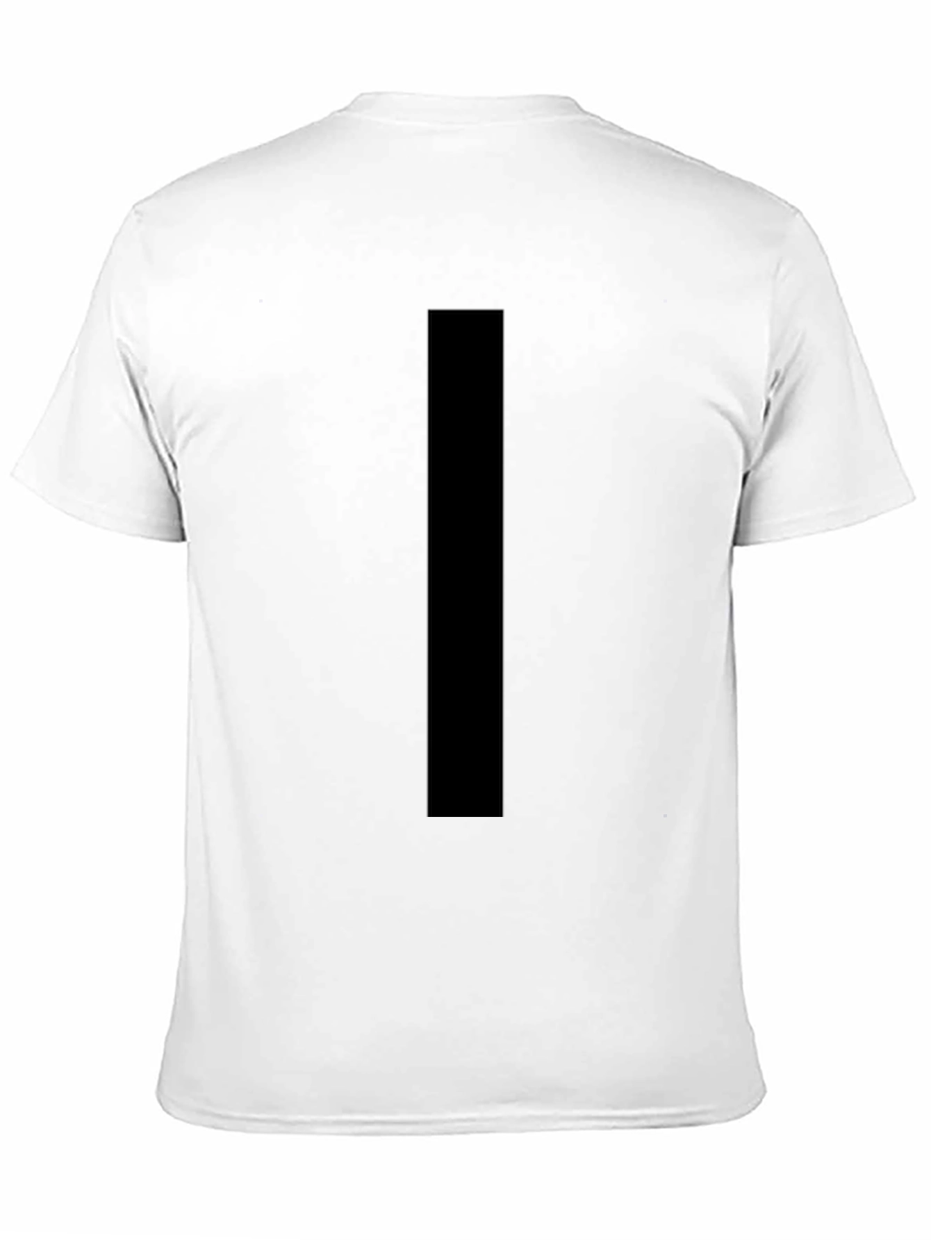 Mens Black Crew Neck T-Shirt - Casual Style