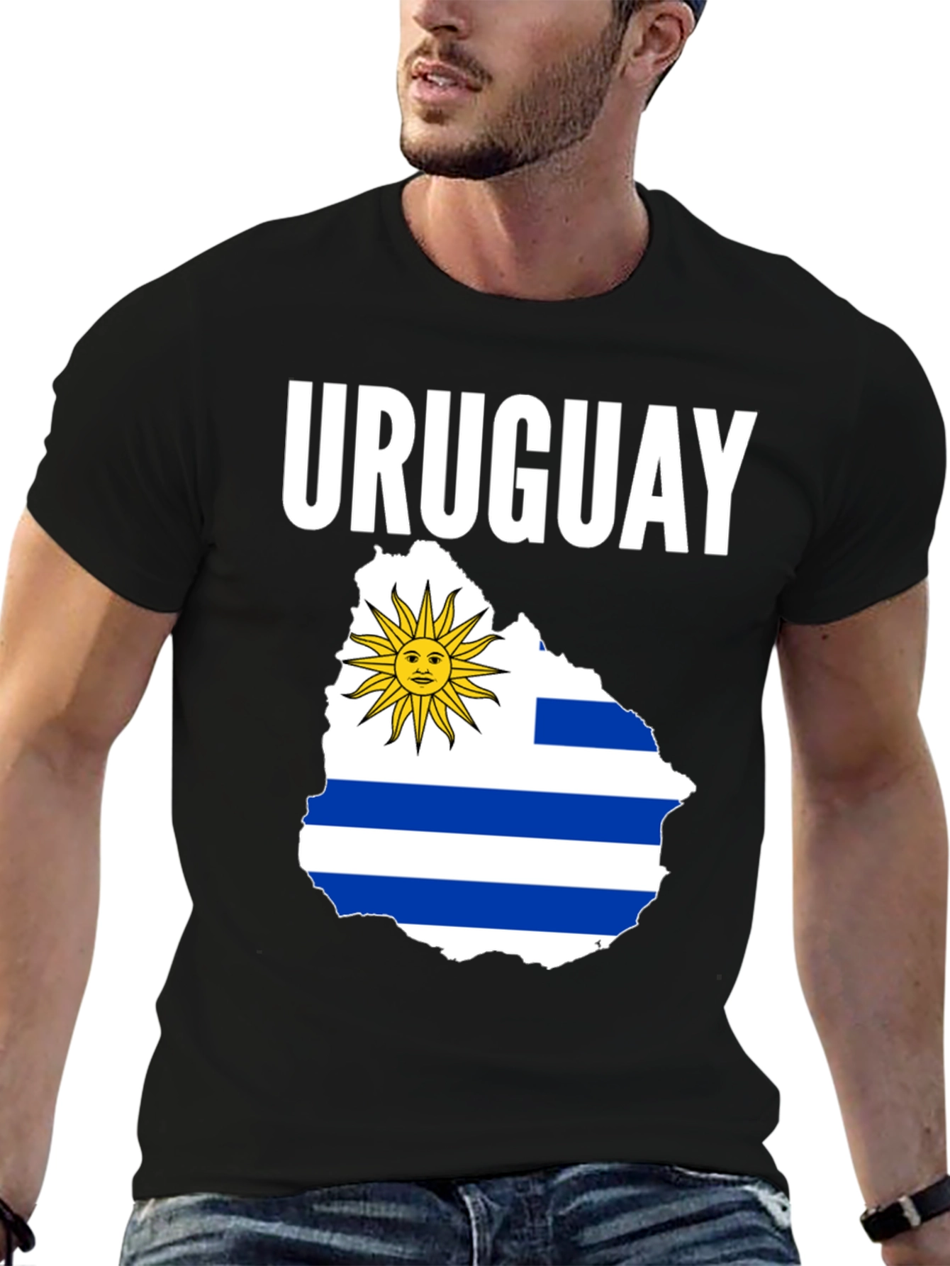 Uruguay Flag T-Shirt Country Pride Tee