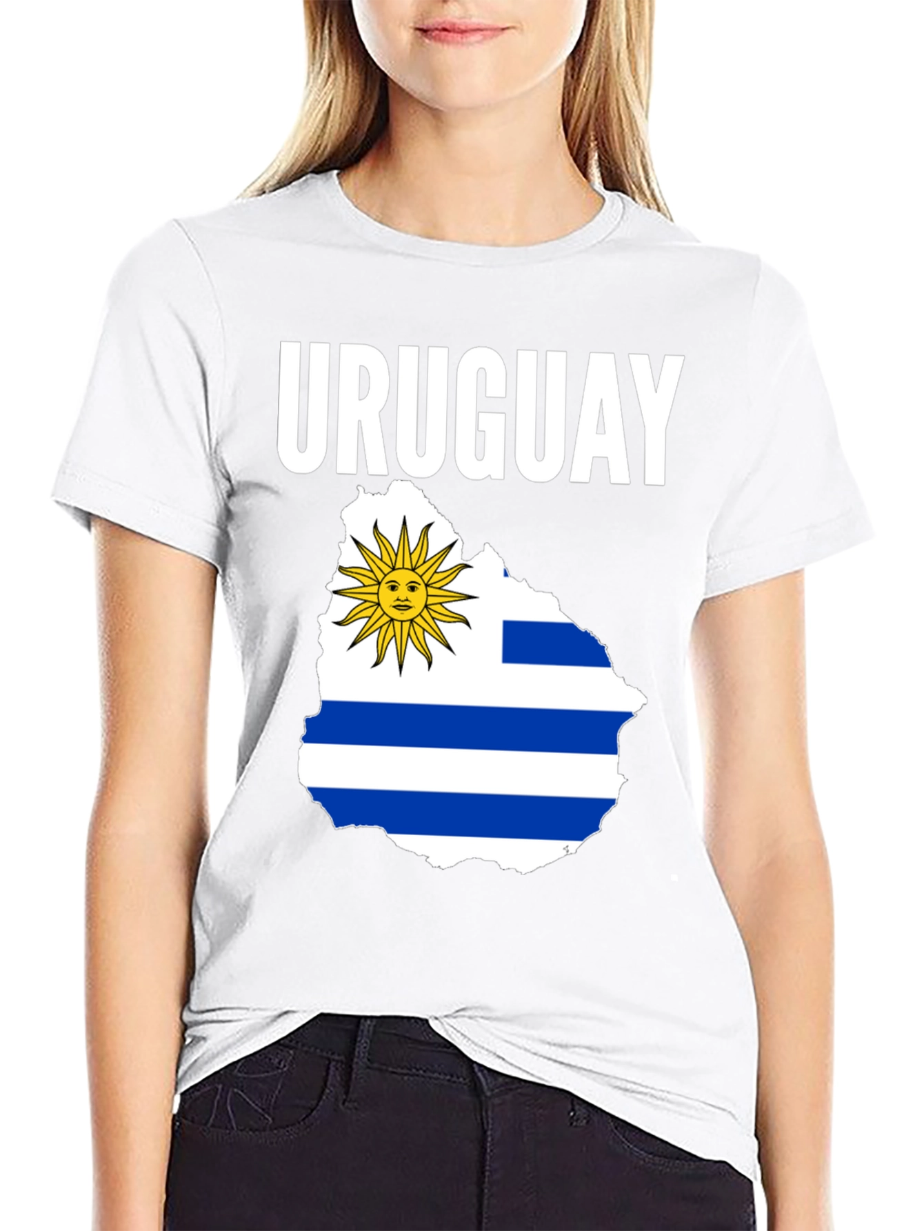 Uruguay Flag T-Shirt Country Pride Tee
