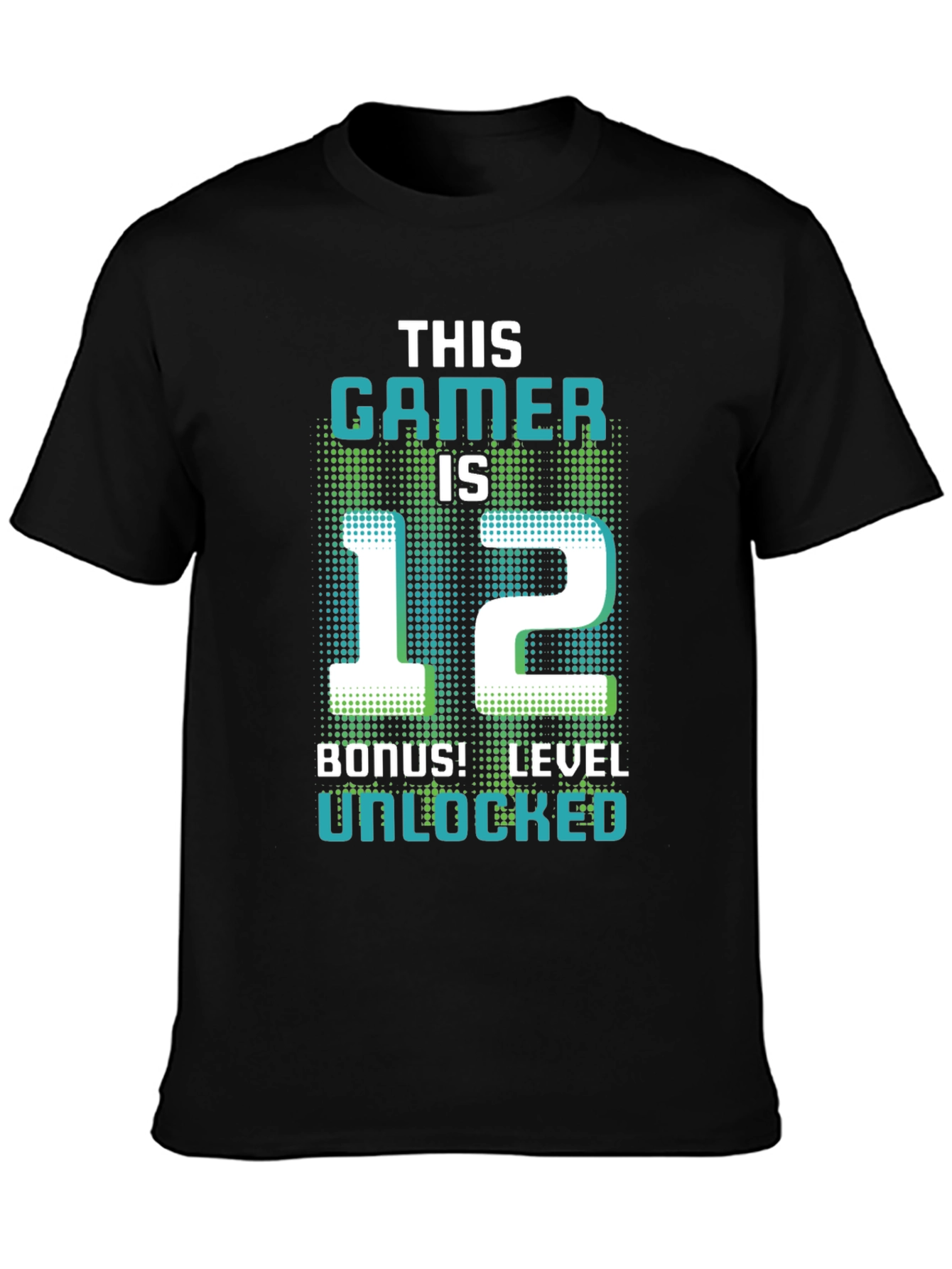 Gamer Level Unlocked 12th Birthday T-Shirt